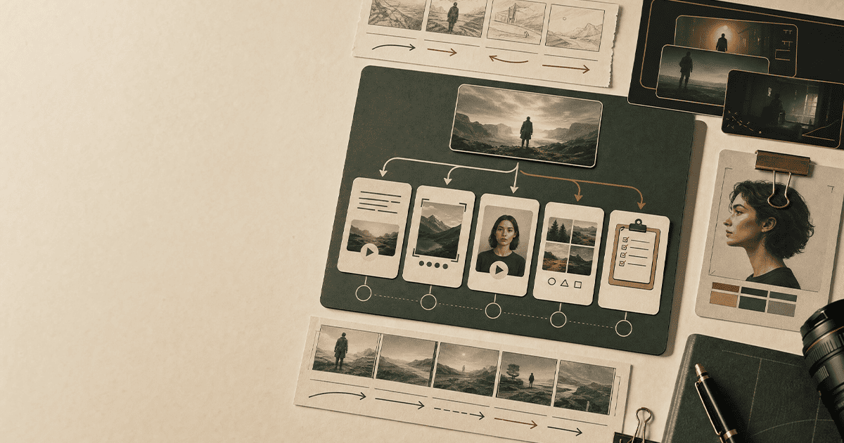 Carte méthode pour choisir un outil vidéo IA selon le plan
